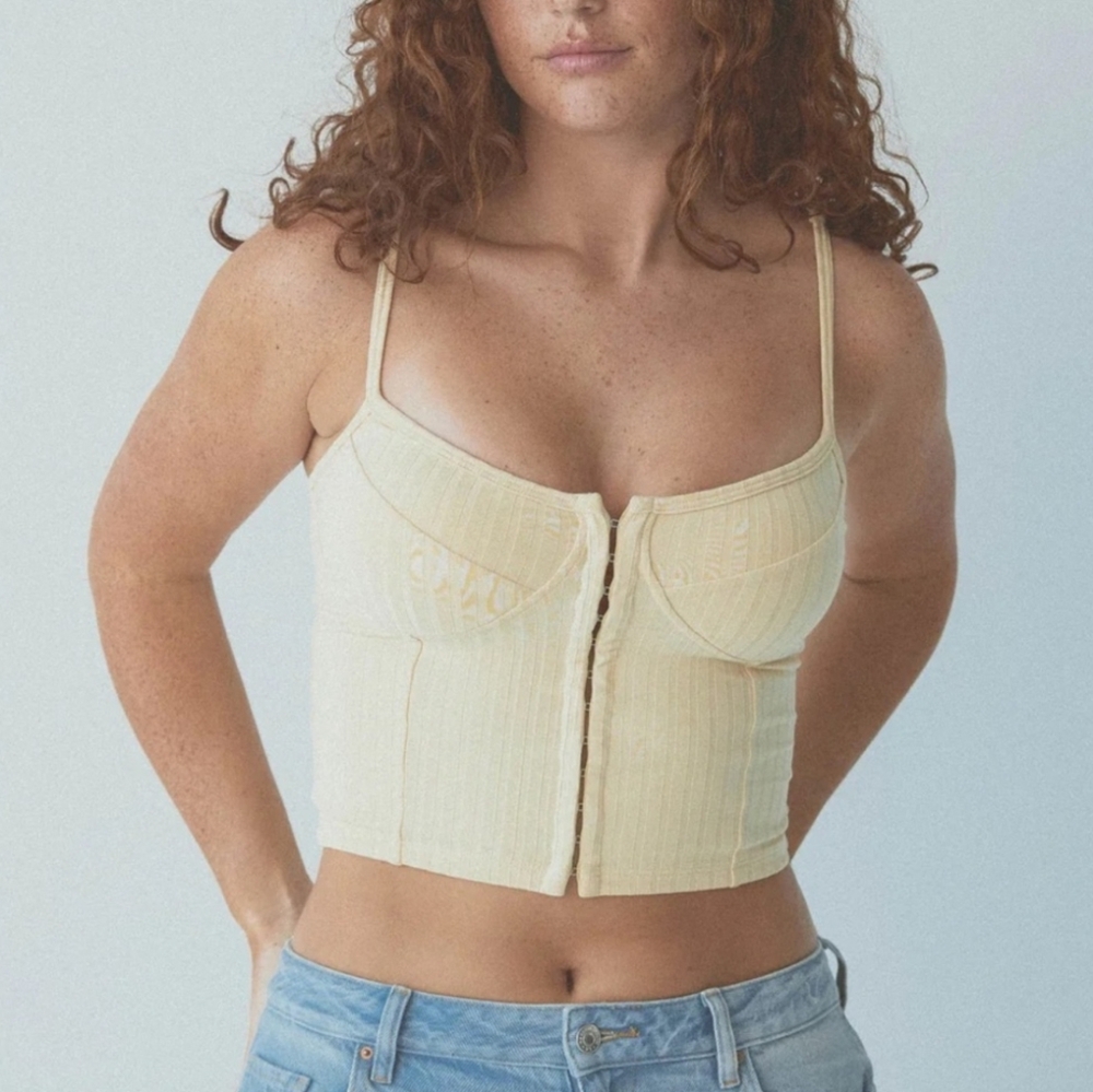 Ribbed Corset Brami NWT